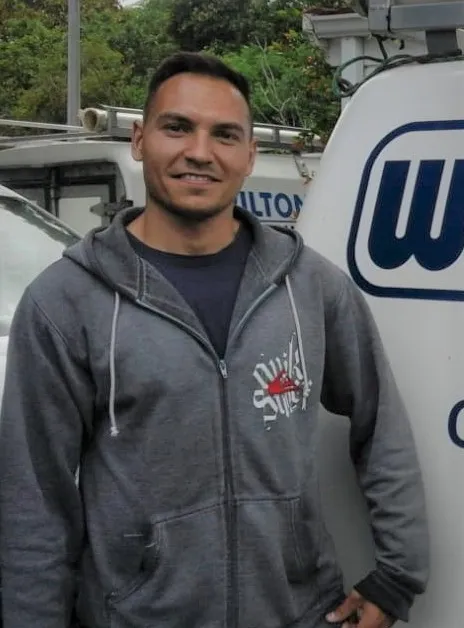 Keenan Brown, plumber.